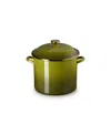 Le Creuset Enamel On Steel 12-quart Classic Round Stockpot In Green