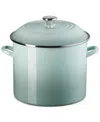 Le Creuset Enamel On Steel 16-qt. Stockpot In Sea Salt