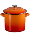 Le Creuset Enamel On Steel 10-qt. Stockpot In Flame