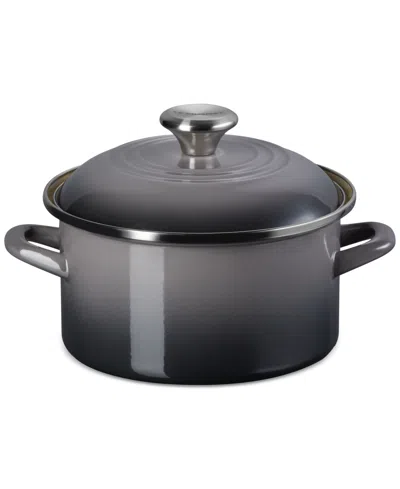 LE CREUSET ENAMEL ON STEEL PETITE STOCKPOT 3.8 QT.