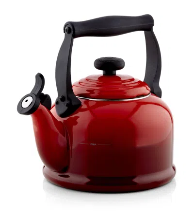 Le Creuset Enamel Traditional Kettle In Red