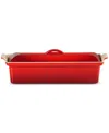 Le Creuset Enameled Cast Iron 2 Qt. Traditional Rectangular Terrine In Red