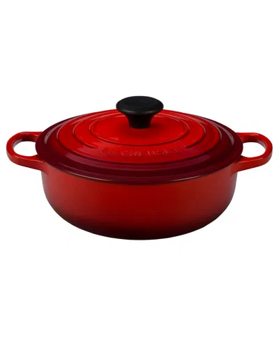 Le Creuset Signature 2.75 Quart Oval Enameled Cast Iron Dutch Oven In Cerise