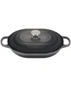 Le Creuset Enameled Cast Iron 3.75-qt. Oval Casserole With Lid In Gray