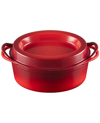 Le Creuset Enameled Cast Iron 7.25-qt Traditional Oval Doufeu Dutch Oven In Pink