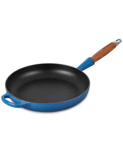 Le Creuset Enameled Cast Iron Alpine Wood Handle 2.25-qt. Fry Pan In Marseille