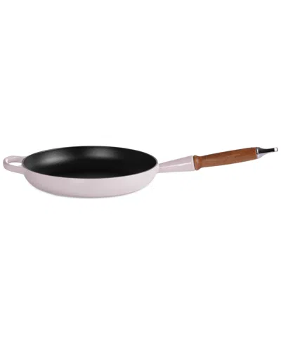 Le Creuset Enameled Cast Iron Alpine Wood Handle 2.25-qt. Fry Pan In Shallot