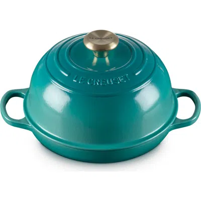 Le Creuset Enameled Cast Iron Bread Oven In Green