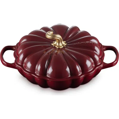 LE CREUSET LE CREUSET ENAMELED CAST IRON PUMPKIN BRAISER