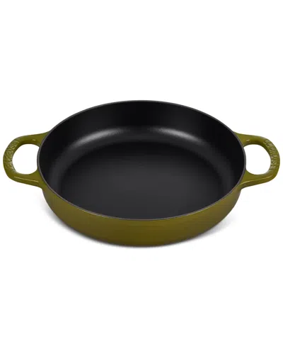 Le Creuset Enameled Cast Iron Signature Everyday Pan In Olive