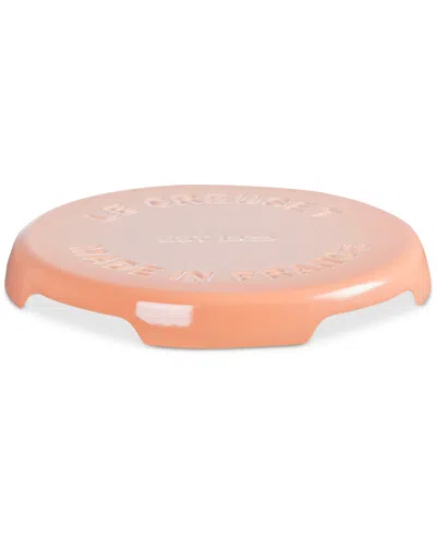 Le Creuset Enameled Cast Iron Signature Round 8.8" Trivet In Peche