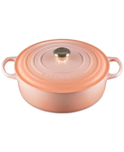 Le Creuset Enameled Cast Iron Signature Round Wide Oven In Pink