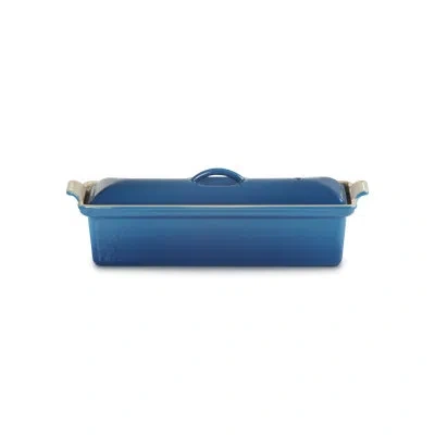 Le Creuset Enameled Cast Iron Traditional Rectangular Terrine, 2 Qt.- Marseille In Blue