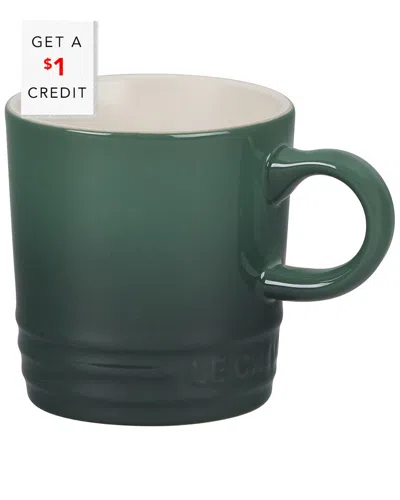 Le Creuset Espresso Mug With $1 Credit In Green