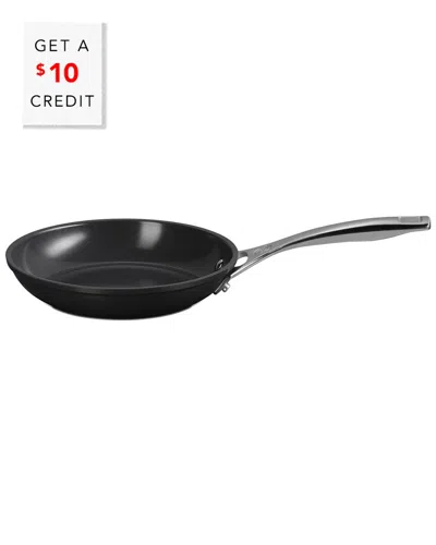 Le Creuset Essential 8in Non-stick Ceramic Round Fry Pan With $10 Credit In Black