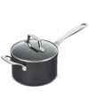 Le Creuset Essential Nonstick Ceramic 3-qt. Saucepan With Glass Lid In No Color