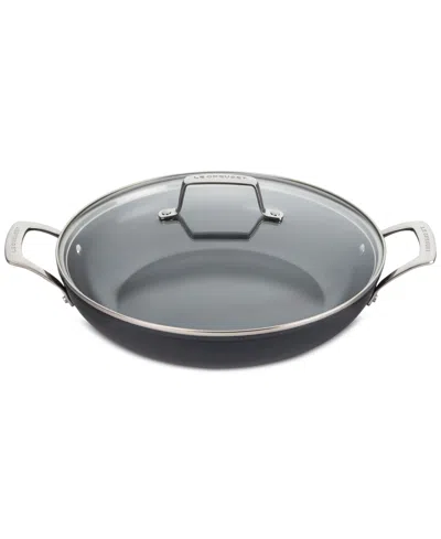Le Creuset Essential Nonstick Ceramic 3.9-qt. Shallow Braiser With Glass Lid In No Color