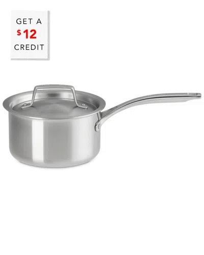 Le Creuset Essential Stainless Steel 2qt Saucepan With $12 Credit