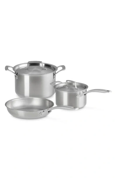 Le Creuset Essential Stainless Steel 5-piece Cookware Set