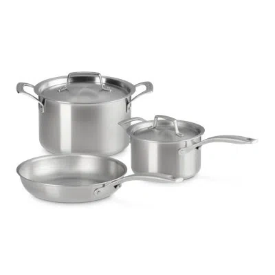 Le Creuset Essential  Stainless Steel 5pc. Cookware Set