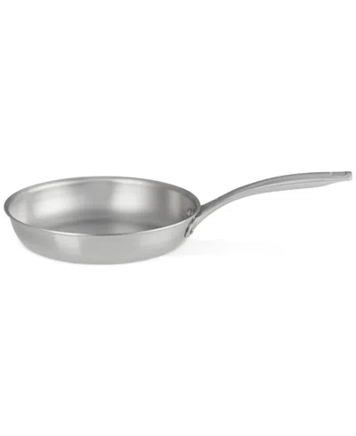 LE CREUSET ESSENTIAL STAINLESS STEEL SHALLOW ROUND FRYING PAN, 9.5"