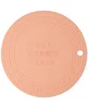 Le Creuset Est. 1925 Round 8" Silicone Trivet In Peche