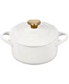Le Creuset Mini Round Stoneware Baking Dish In White