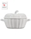 Le Creuset Figural Pumpkin Petite Cocotte With $5 Credit