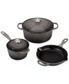 Le Creuset 5pc Signature Set In Oyster