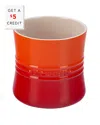 Le Creuset Flame Utensil Crock With $6 Credit In Red