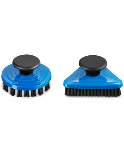 LE CREUSET GRILL PAN NYLON CLEANING BRUSHES, SET OF 2