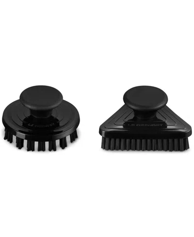 LE CREUSET GRILL PAN NYLON CLEANING BRUSHES, SET OF 2