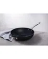 Le Creuset Hard Anodized Aluminum Nonstick 12" Stir Fry Pan In Black