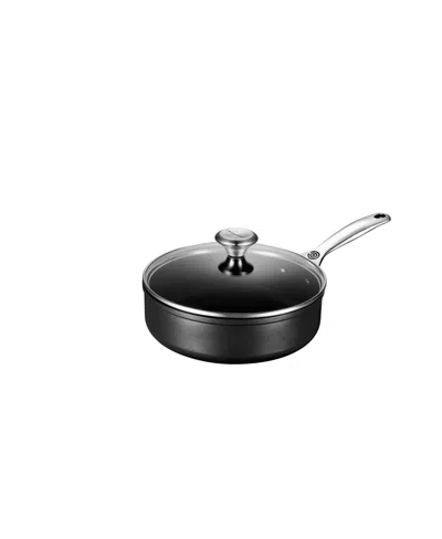 LE CREUSET HARD ANODIZED ALUMINUM NONSTICK 3.5-QT. SAUTE PAN WITH LID