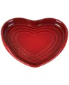 Le Creuset Heart Shaped Spoon Rest In Cerise