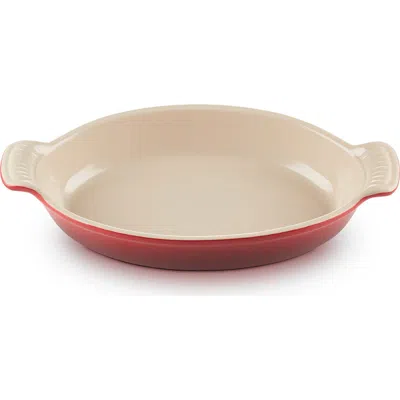 Le Creuset Heritage 1.75-quart Oval Au Gratin Baking Dish In Cherry