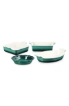 Le Creuset Heritage 4-piece Bakeware Set In Artichaut