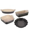 LE CREUSET LE CREUSET HERITAGE 4PC BAKEWARE ESSENTIALS