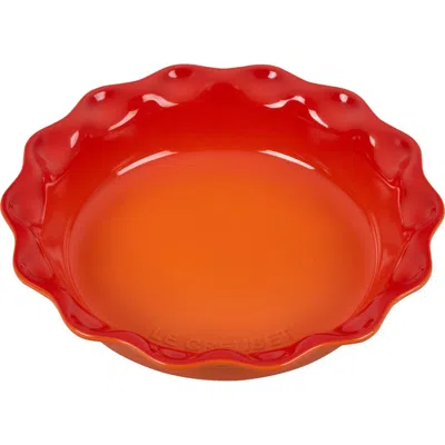 LE CREUSET LE CREUSET HERITAGE 9-INCH STONEWARE PIE DISH