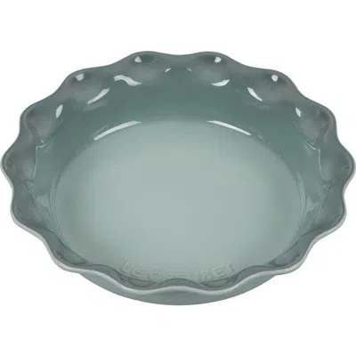 Le Creuset 9" Stoneware Pie Dish In Sea Salt