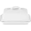 Le Creuset Heritage Butter Dish In White
