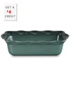 Le Creuset Heritage Stoneware 9-inch Fluted Loaf Pan
