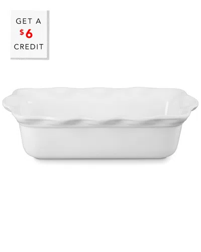LE CREUSET LE CREUSET HERITAGE FLUTED LOAF PAN WITH $6 CREDIT