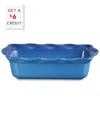 Le Creuset Heritage Stoneware 9-inch Fluted Loaf Pan