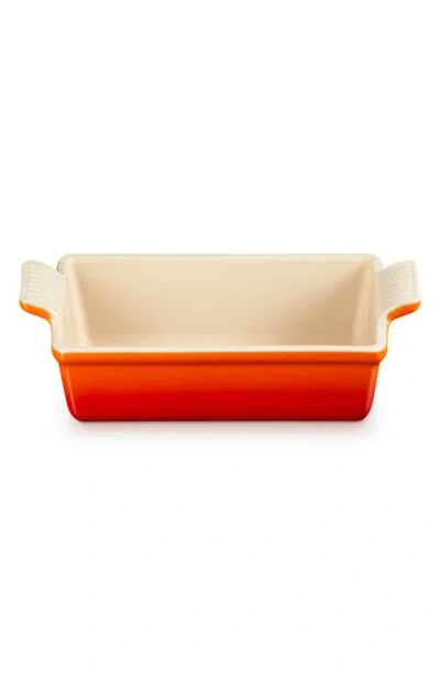 Le Creuset Heritage Loaf Pan In Flame