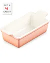 Le Creuset Heritage Loaf Pan With $6 Credit In Orange