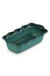 Le Creuset Heritage Stoneware 9-inch Fluted Loaf Pan In Artichaut