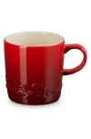 Le Creuset Holly 12oz London Mug With $2 Credit In Cerise