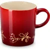 Le Creuset Holly Collection Mug In Red