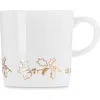 Le Creuset Holly Collection Mug In White